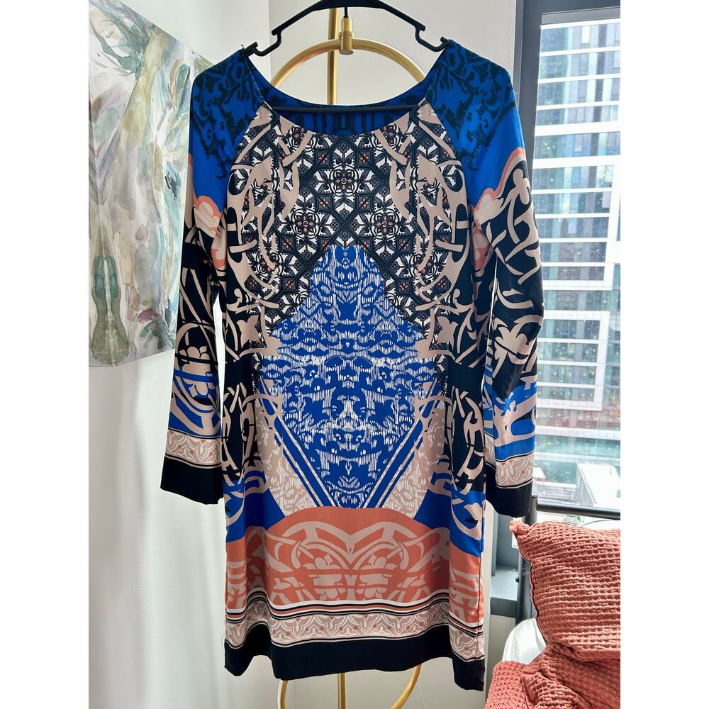 Hale Bob | Boho Shift Dress | Size Small